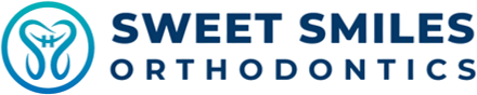 Sweet Smiles Orthodontics White background with blue text and a transparent header for a modern look, featuring Sweet Smiles Orthodontics in Arlington, MA.